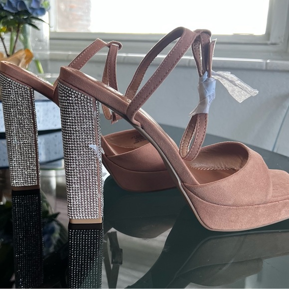 ASOS | platform ankle strap studded heel - Picture 9 of 9